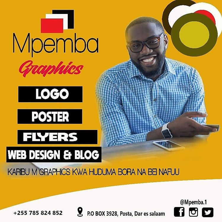 GraphicsMpemba's tweet photo. Kwa huduma mbalimbali za Graphics Wasiliana nasi leo:
+255 652 920 596 au
+255 785 824 852
#MGraphicsTz #mpemba #graphix
@saluh_mbise https://t.co/EVnRW4ALYv