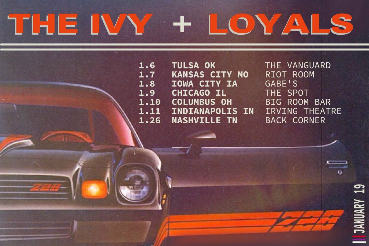 Heads up, KC...
Our producer/bassist/friend <a href="/andrewj_gomez/">andrew</a> will be playing at <a href="/riotroom/">Riot Room</a> in <a href="/loyalsband/">LOYALS</a> TOMORROW! Go check em!