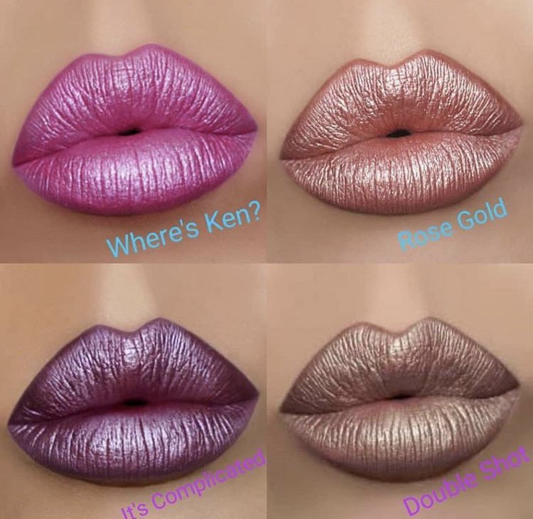 GerardCosmetics's tweet photo. Which metallic matte are you? 😍💋 Shop all our Metal Matte liquid lipsticks for $7 with code METALS ✏️✨💄 @theamazingworldofj #gerardcosmetics #gcsquad #metalmatte #makeuptutorials #lipswatches https://t.co/Hw3UGnHVDY