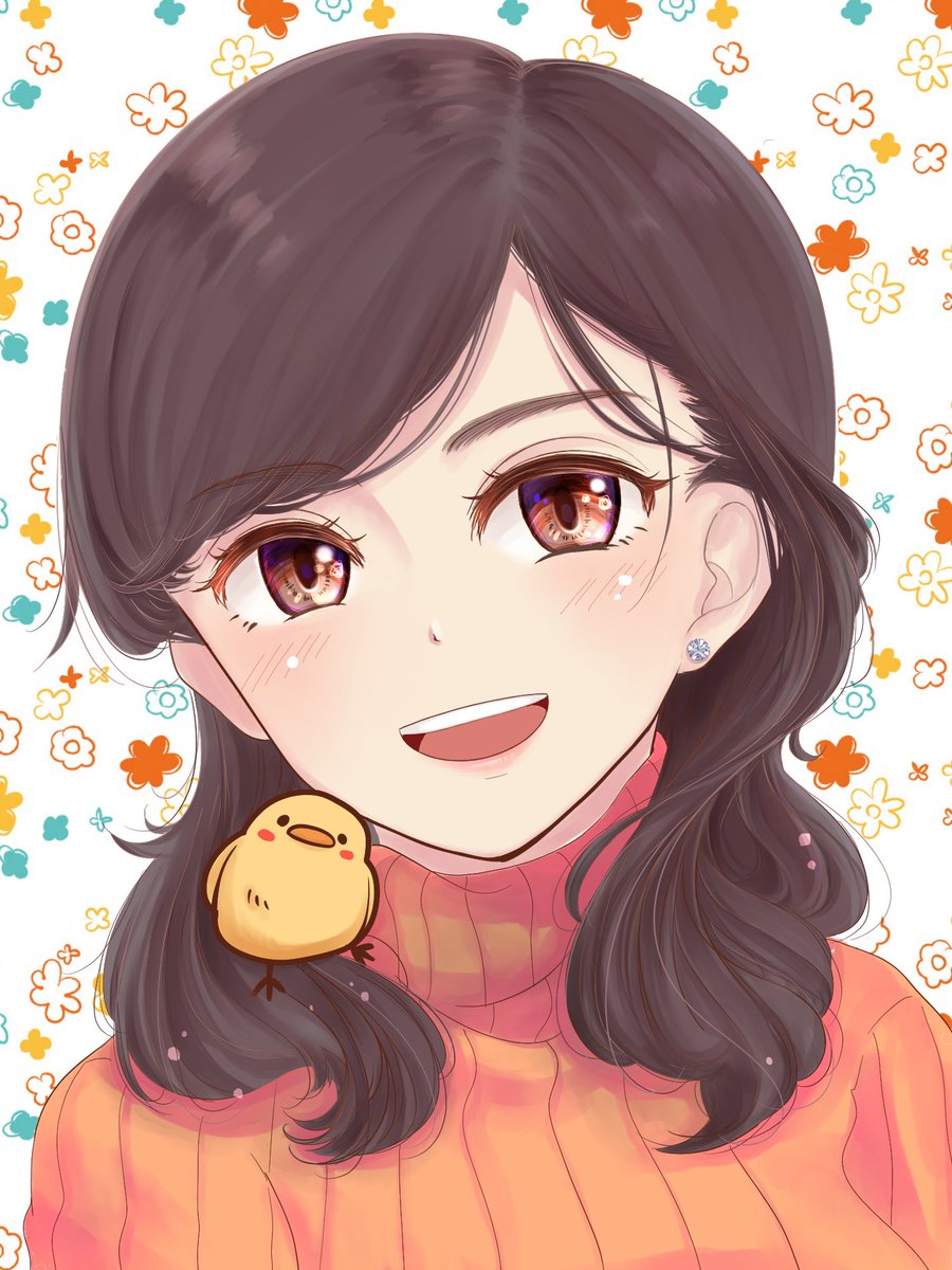 園出ミヒル در توییتر ミコトカエ様 Hagukikatikati に素敵な似顔絵アイコンを描いていただきました 実物の１億倍美人です でへへ ひよこちゃんもかわいいですね ミコトカエ様へのご依頼はこちらから T Co Ec6qhnjwyz リアル系から可愛いデフォルメ絵