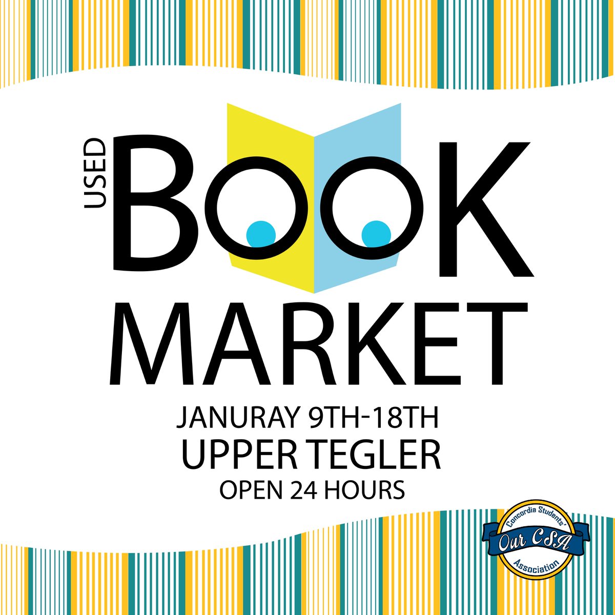 Book Market starting up on January 9th in Upper Tegler!