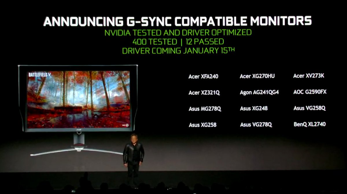 Soon, we'll have G-Sync compatible monitors too! NVIDIA will be doing all the heavy-lifting so that you can get a better gaming experience. Here's to hoping a free visual upgrade for more folks :)
#monitors #Gsync #NVIDIA #GeForce #gaming #gamingmonitors