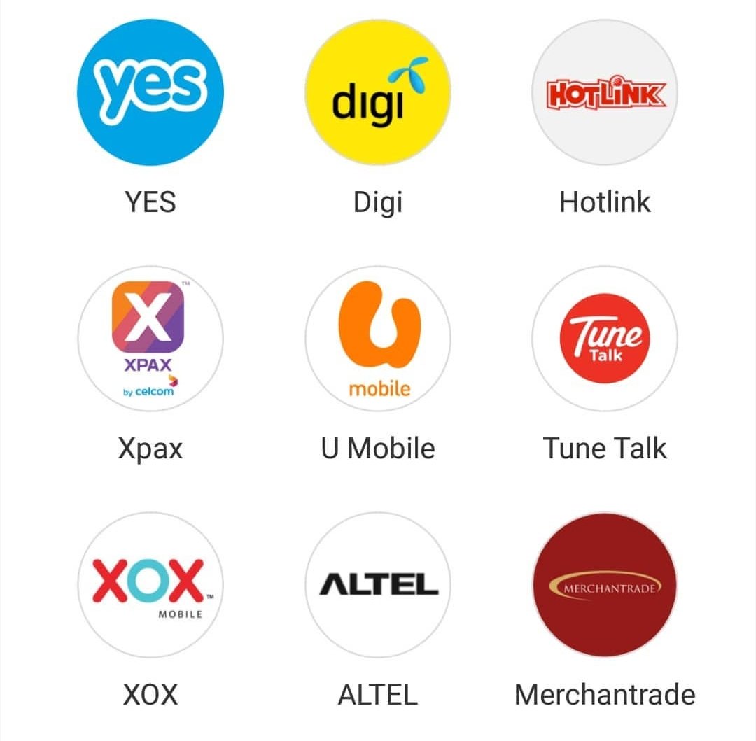 MyKitaboleh's tweet photo. Hai! Selamat hari isnin semua!
Harini admin nak bagi topup utk telco yang dekat bawah ni .

RM5 FREE pada yang RT Dan reply dekat Tweet ni, nanti admin topup sorang2 😊 https://t.co/C9CEDU3u5f