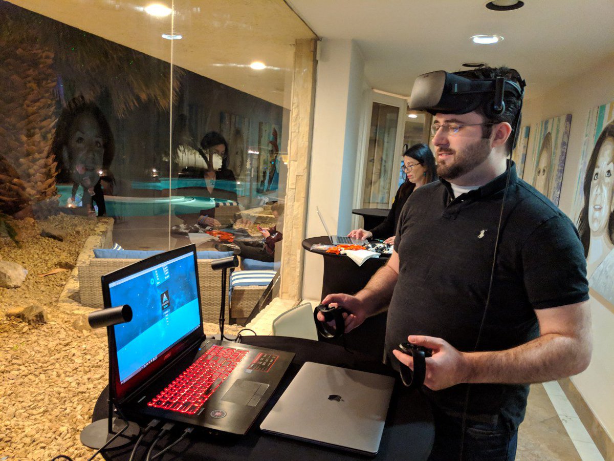 Our boys having fun with Alaris Battles!
Check out Marshall Long speaking at CES tomorrow.
#alaris #eboost #airdrop #blockchaingaming #crypto