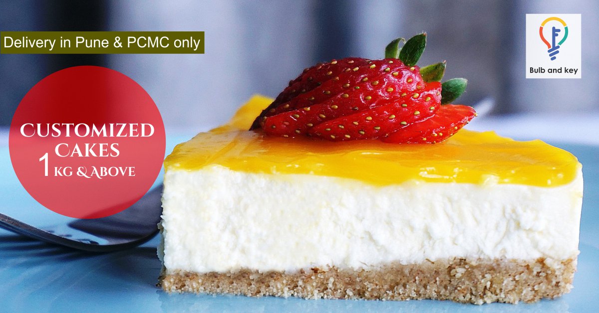 CrazzyFoodies's tweet photo. We make your sweet dreams come true.
order your cake online from #bulbandkey.
https://t.co/ttE2PHHaMK
🎂Traditional cakes!
🎂Customized theme cakes!
🎂Print your photo on cake!
🎂Confectioneries!
🎂Delivery in PUNE &amp; PCMC
#cakes #onlinecake #cakeinpune #ordercakeonline #cakelover https://t.co/yZX8P59nMT
