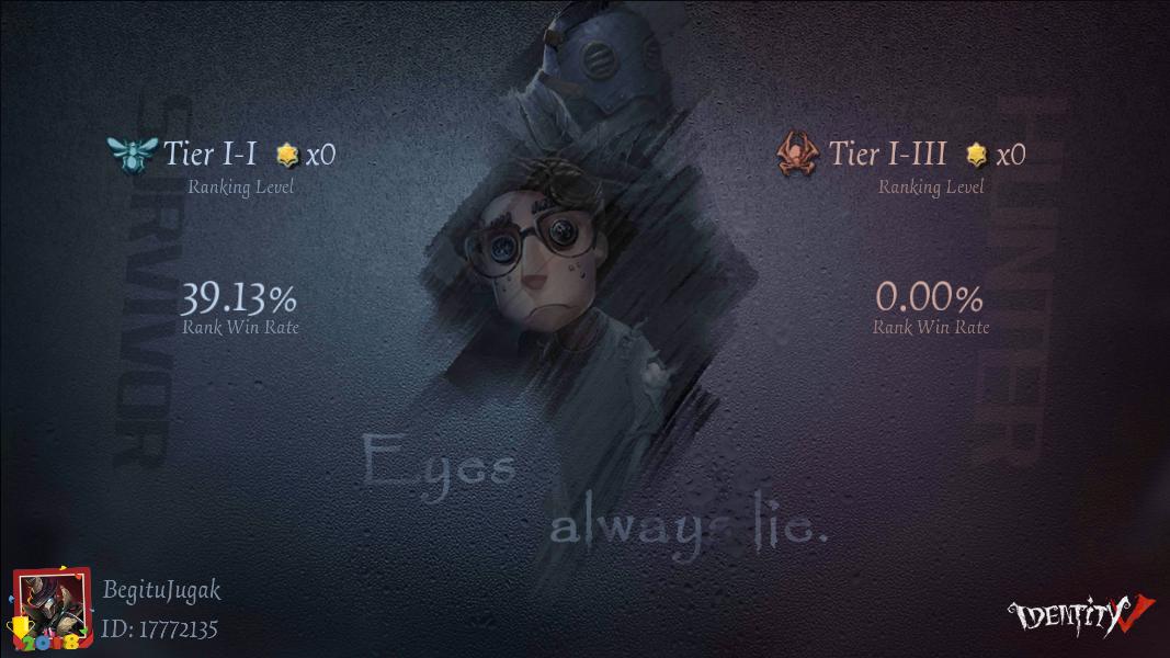 BegituJugak's tweet photo. I'm playing Identity V. Fancy a game? https://t.co/4vecgxBIJq