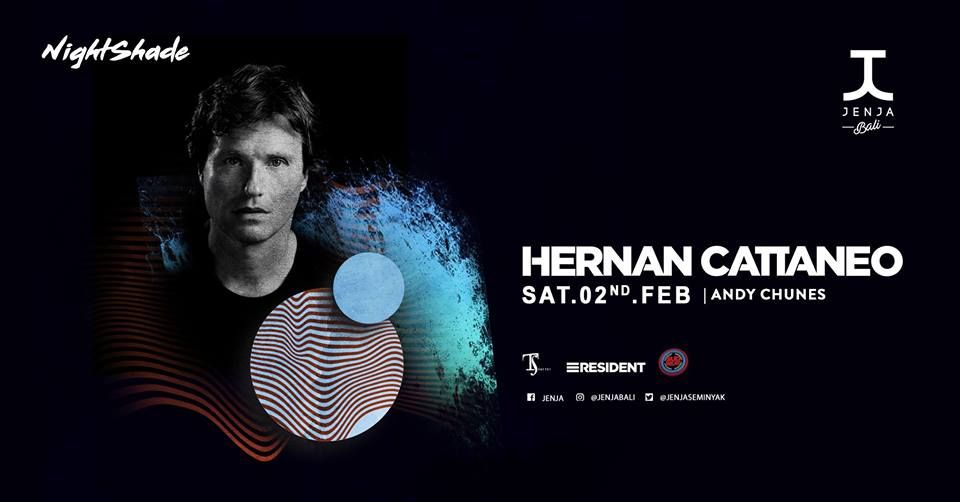 #ICEVENT Jenja X Hernan Cattaneo - Sat 2 Feb 2019  @JenjaSeminyak > ic.gg/event/215935 <a href="/cattaneo_hernan/">Hernan Cattaneo</a>