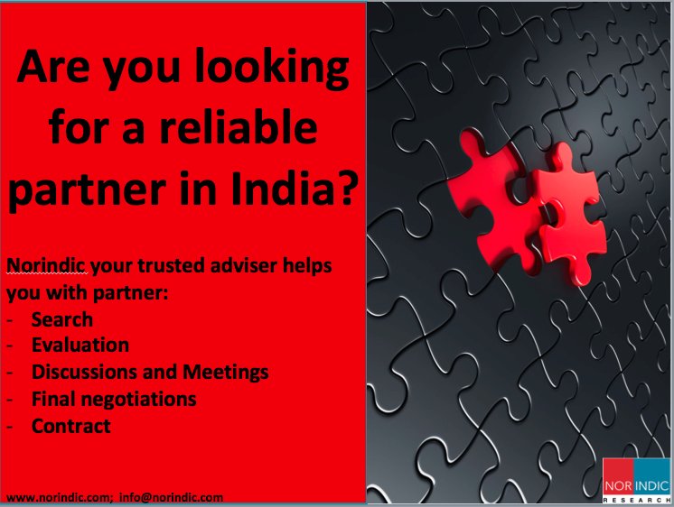 Norindic's tweet photo. #partnerSearch; #indiaoperations; #marketAccess; #norindic https://t.co/QTl6lJFG6f