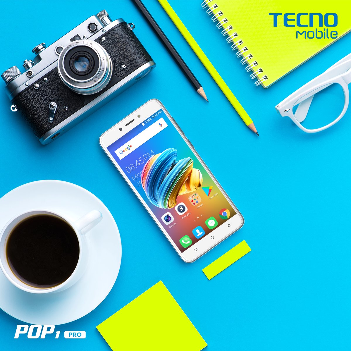 TecnoMobilePK's tweet photo. Crafted to meet the demands of everyday life. Capture all moments throughout the weekend and beyond!
#POP1Pro #TecnoMobilePakistan #MaximizeTheJoy https://t.co/1FUgTbViGu