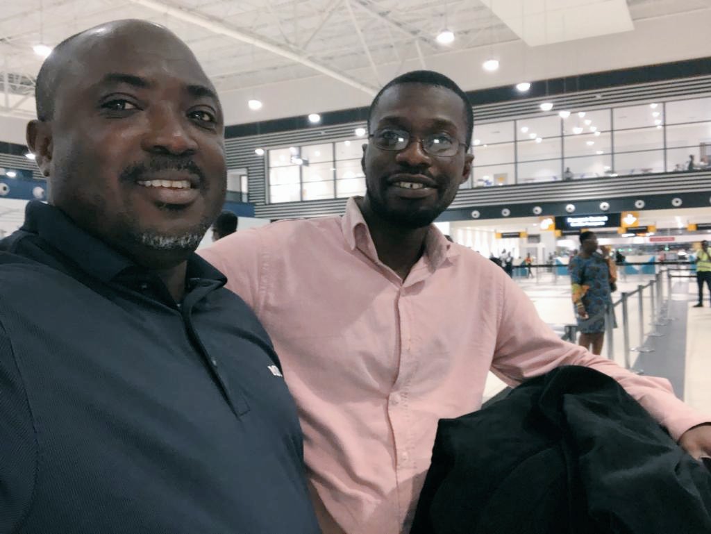 ediscous's tweet image. My last day with my uncle Dr.Alexander Aim Mensah returning back to US