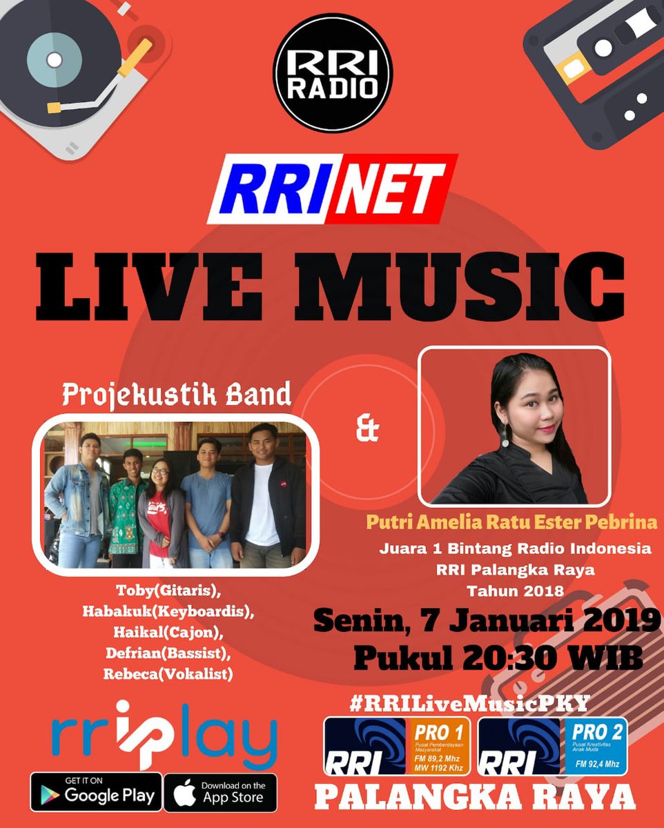 Jangan lupa!! Tonton yang Anda Dengar ! #RRILiveMusicPKY