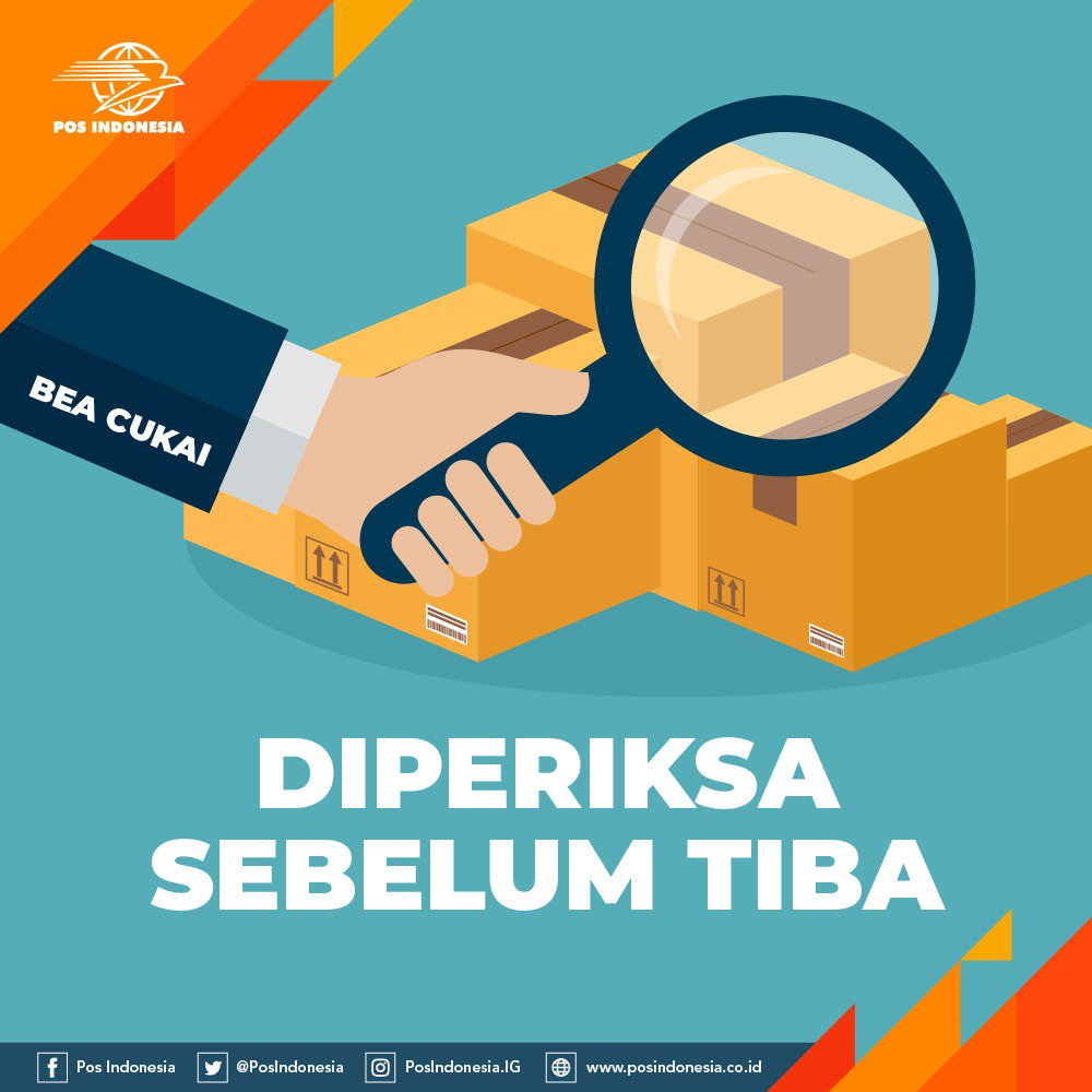 PosIndonesia's tweet photo. Demi keamanan semua, kiriman dari luar negeri diperiksa oleh @beacukairi. Setelah proses pemeriksaan, baru dimulai proses pengiriman ke penerima.

#POSIndonesia #POSinaja #KabariNegeri #AmanTepatWaktu #AgenPos #BUMNhadiruntuknegeri #kurir https://t.co/0aOiWAPqu6