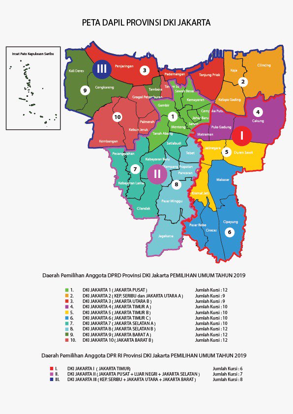 Warga Jakarta, tinggal di kecamatan manakah Anda? Kenali masing masing ...