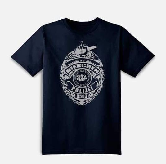 0503 Bierchen Polizei Shirt !1
shop.bandohneanspruch.de/de/4-t-shirts