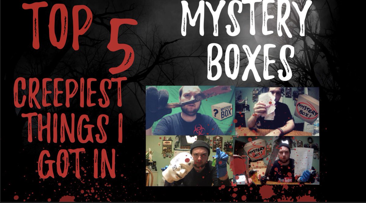 MeinerAlex's tweet photo. Tonite at 7pm #darkweb #deepdarkweb #youtube #alexmeiner #mysterybox #top5 https://t.co/r8icRyBJbb