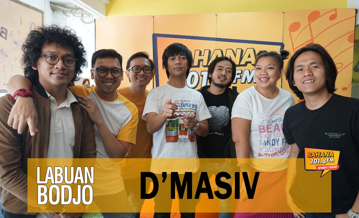 bahanafmjkt's tweet photo. Gimana ya kalo @DMASIV diajakin bikin lagu bareng #BODJO? Yuk dengerin #LabuanBODJO bareng D'Masiv! Nonton disini: https://t.co/3ft3T5YKgB https://t.co/SgwIa5Oufc
