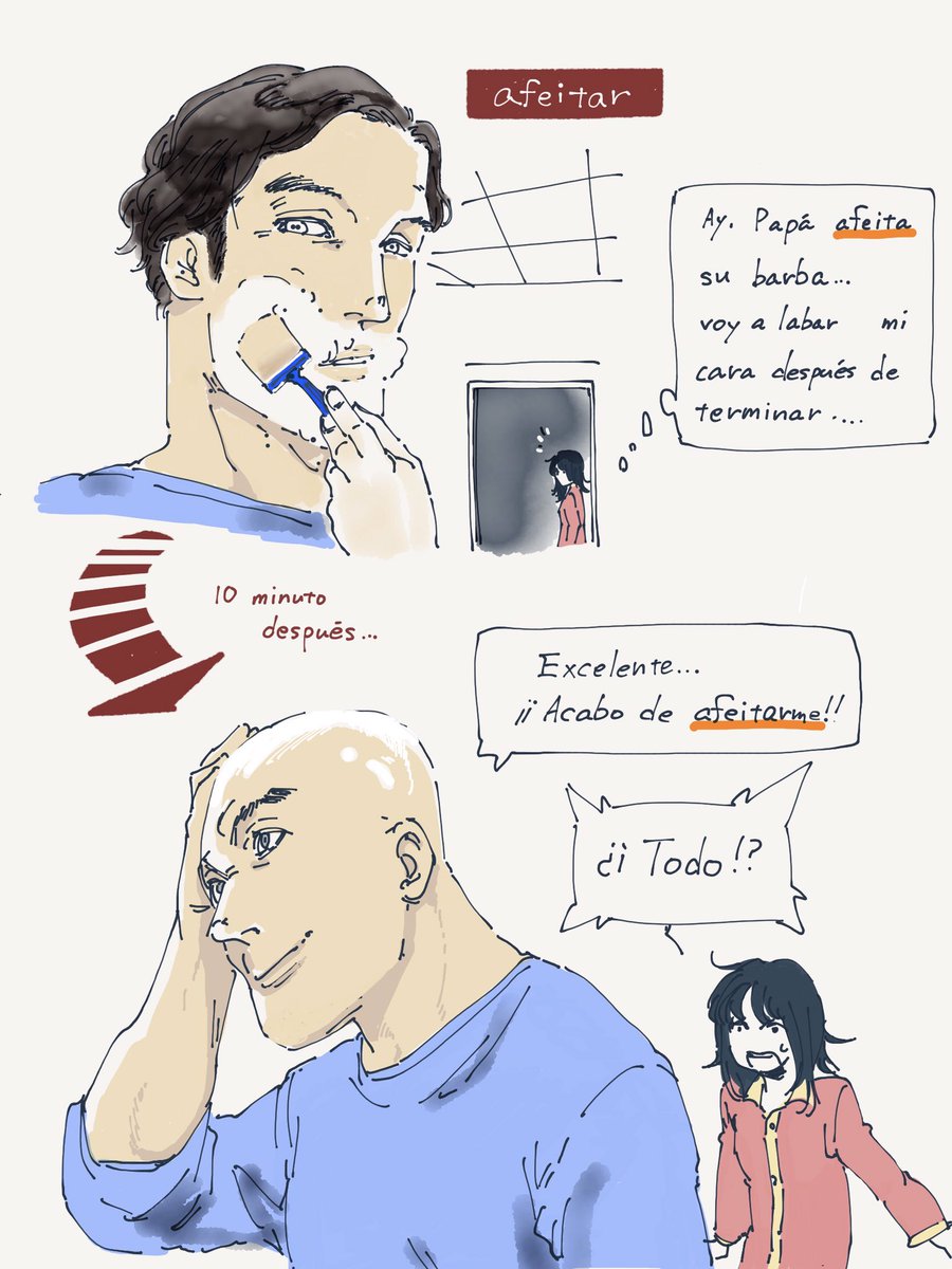 Spanishlearner4's tweet image. 「まさか全部とは」
#スペイン語 #español #verbo #動詞を覚える