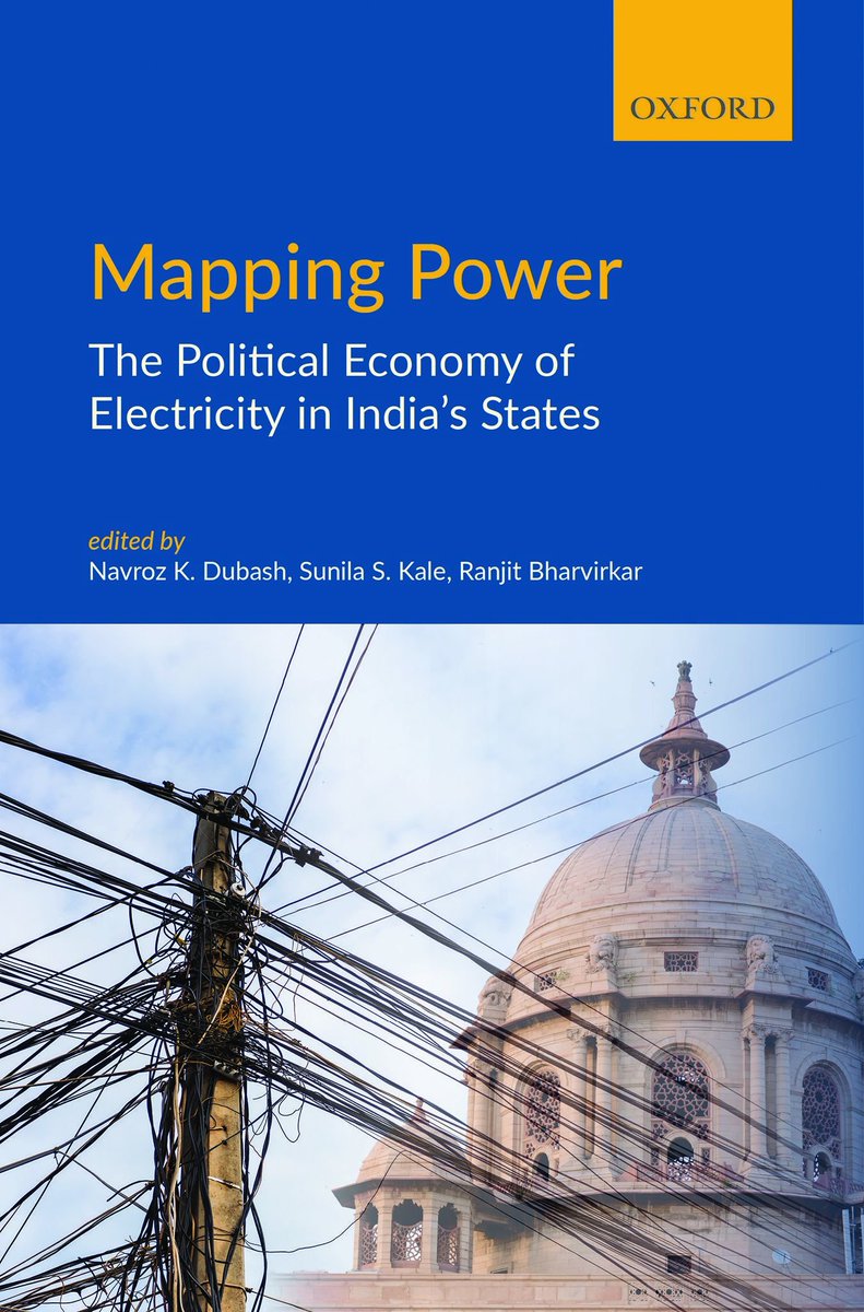 CPR_Climate's tweet image. Is productive political engagement possible in the power sector, leading to simultaneous electoral and electricity gains? Find out at this seminar at JNU with Prof @NavrozDubash on Thursday. He&apos;ll be discussing #MappingPower, a recently-published edited volume. @hashiyaarai