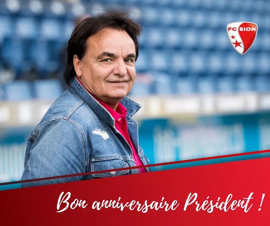 Fc Sion Le Fc Sion Souhaite Un Joyeux Anniversaire A Christian Constantin Notre President Fete Ses 62 Ans Aujourd Hui Fcsion Cc Hopsion T Co R5bibar8zw Twitter Fc Sion Le Fc Sion Souhaite Un Joyeux Anniversaire A Christian Constantin Notre President Fete Ses 62 Ans Aujourd Hui Fcsion Cc Hopsion T Co R5bibar8zw Twitter