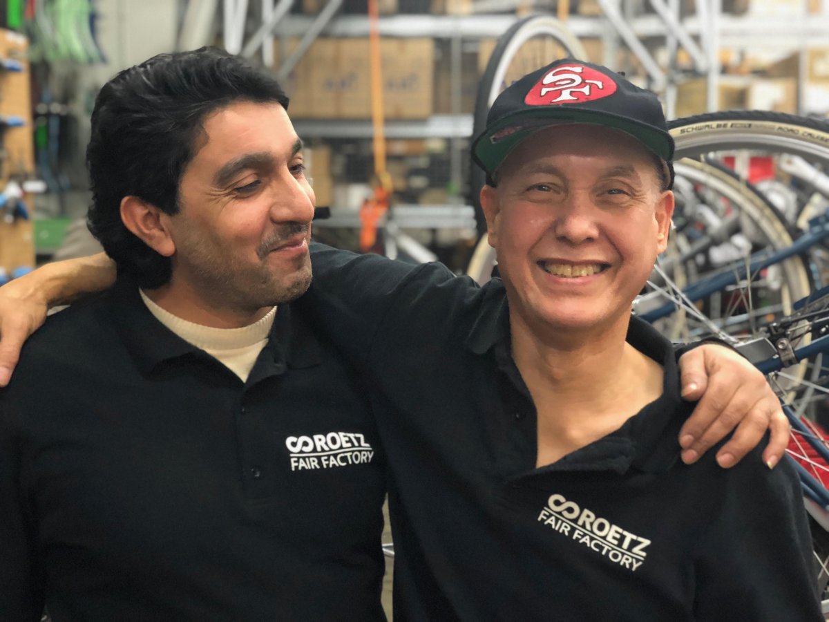 RoetzBikes's tweet photo. Our New Year's #resolution is to find new #sustainable #jobs for at least 5 amazing makers, outside of our #Roetz #FairFactory. Want to know why? Read it here https://t.co/1HibyKWJVX #roetzbikes #socent #futureproof #noplanetb #people https://t.co/iGCSaXT4M2