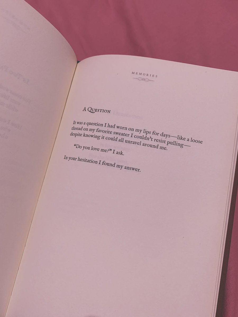 starkbvck's tweet photo. “Do you love me?” I ask.

In your hesitation i found my answer. https://t.co/9xmu0InKIp