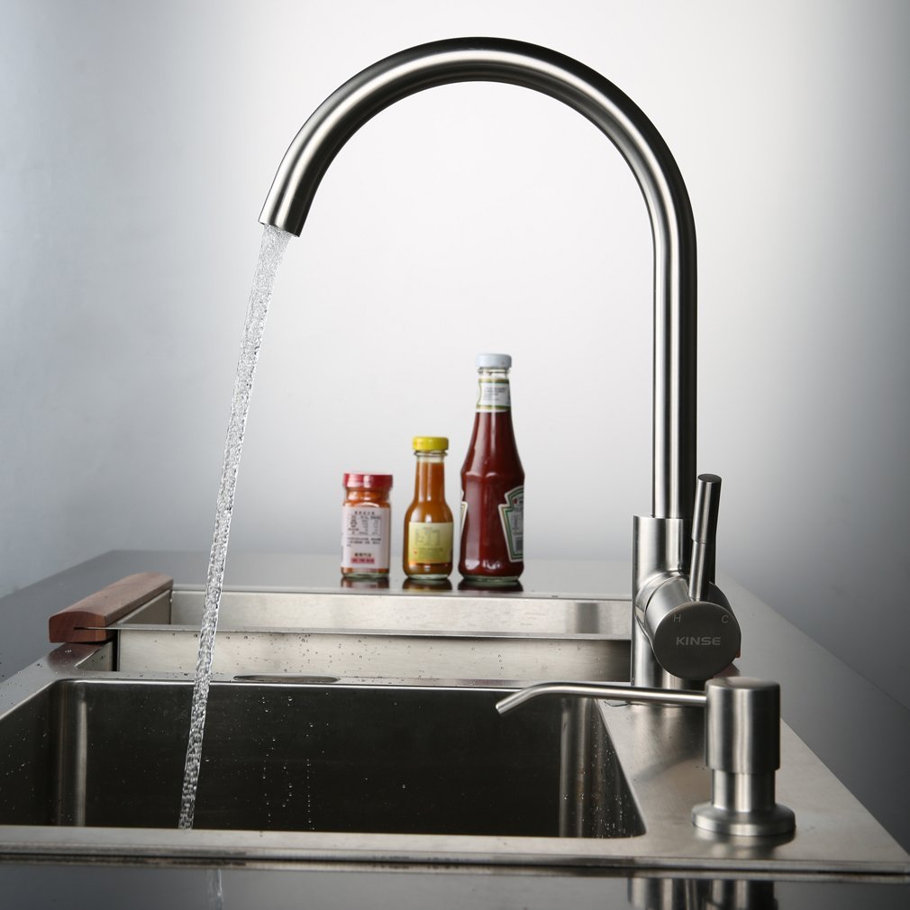 TopBonade's tweet image. BONADE Spültischarmatur Gebürstet Mischbatterie 360°Elegant Waschbeckenarmatur aus Edelstahl für Küche Waschbecken 2 Jahre Garantie bonade.de/product/bonade…