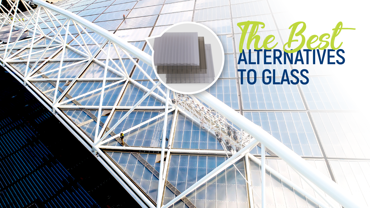 Polycarbonate roofing solutions are ideal for walkways, awnings, canopies, swimming pool covers, open markets and more. See more great polycarbonate alternatives to glass here: hubs.ly/H0fVfhQ0