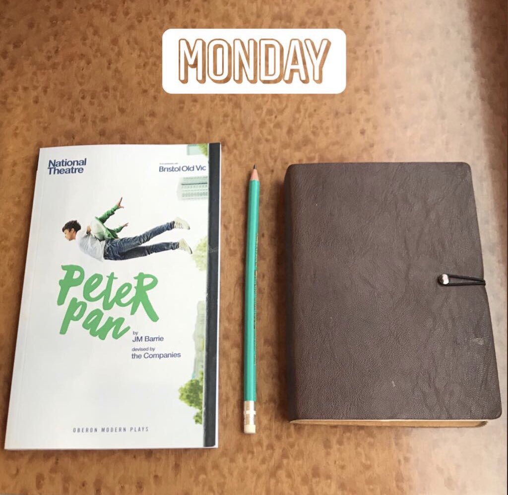 Let the planning begin. #peterpan @atgarray @squarechapel