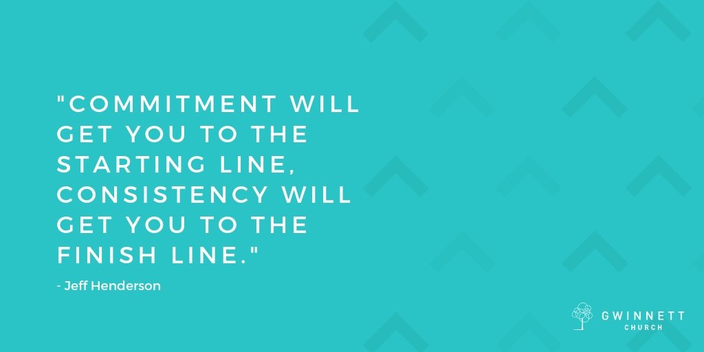 GwinnettChurch's tweet image. Small things consistently over time lead to big things.