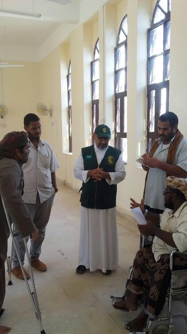 KSRelief_EN's tweet image. #Yemen 🇾🇪| | #KSrelief’s team visits the Association for the Physically Disabled in #AlMahrah governorate to inspect their needs