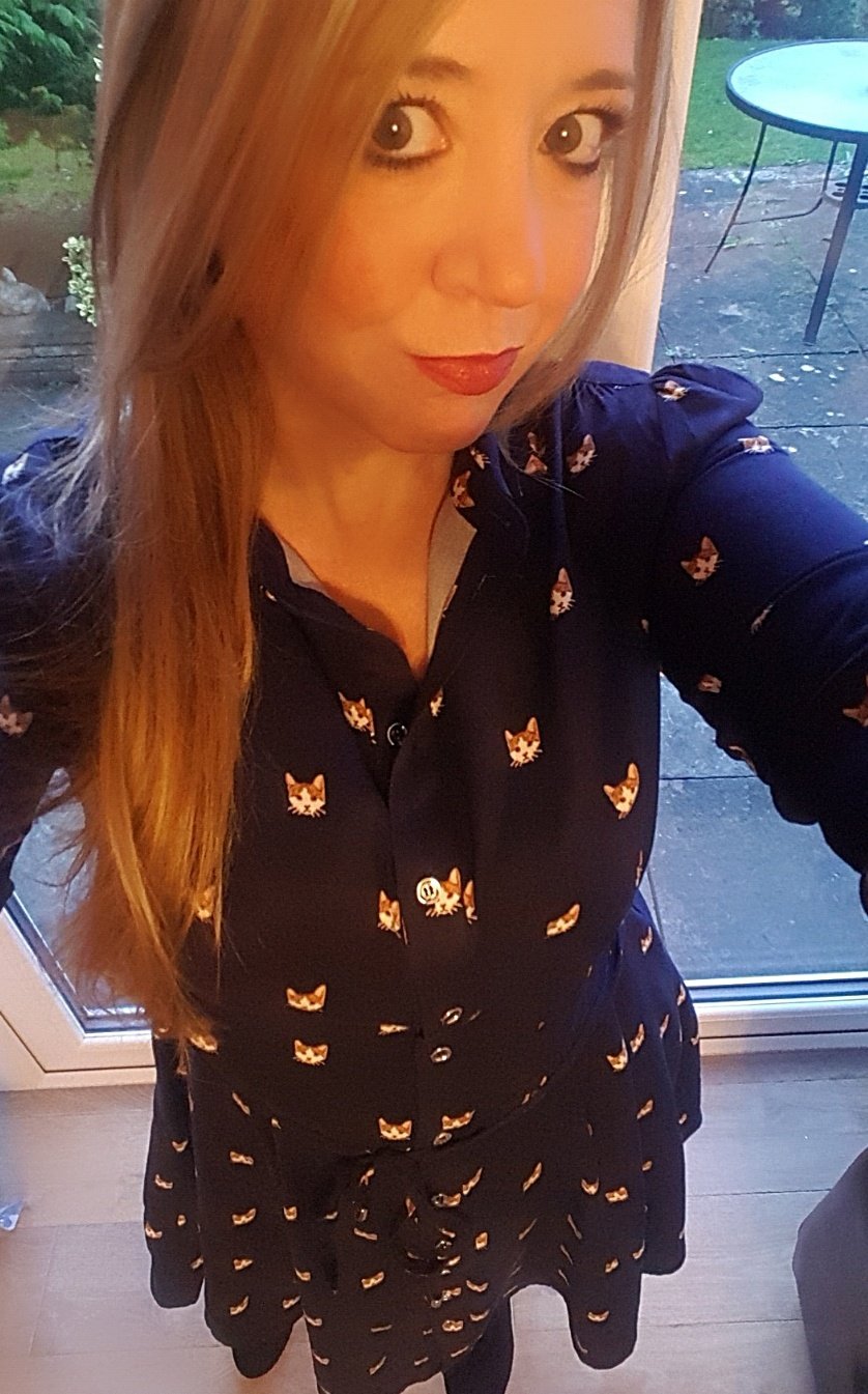 Oasis cat cheap shirt dress