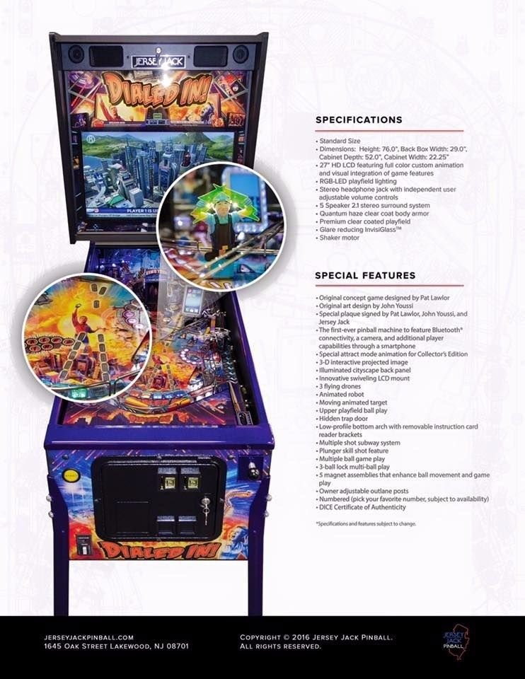 Code rev. 1.61 is installed and ready to stream! Tune in for <a href="/DialedInPinball/">Dialed In Pinball</a> action with audio and video feed tonight at 8 p.m. Eastern: twitch.tv/buffalopinball

#pinball #twitch