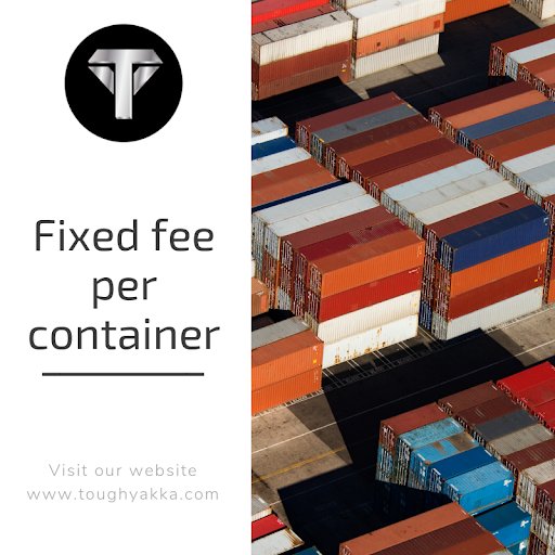 ToughYakka's tweet image. Fixed Fee Per Container | Tough Yakka #containerunpacking