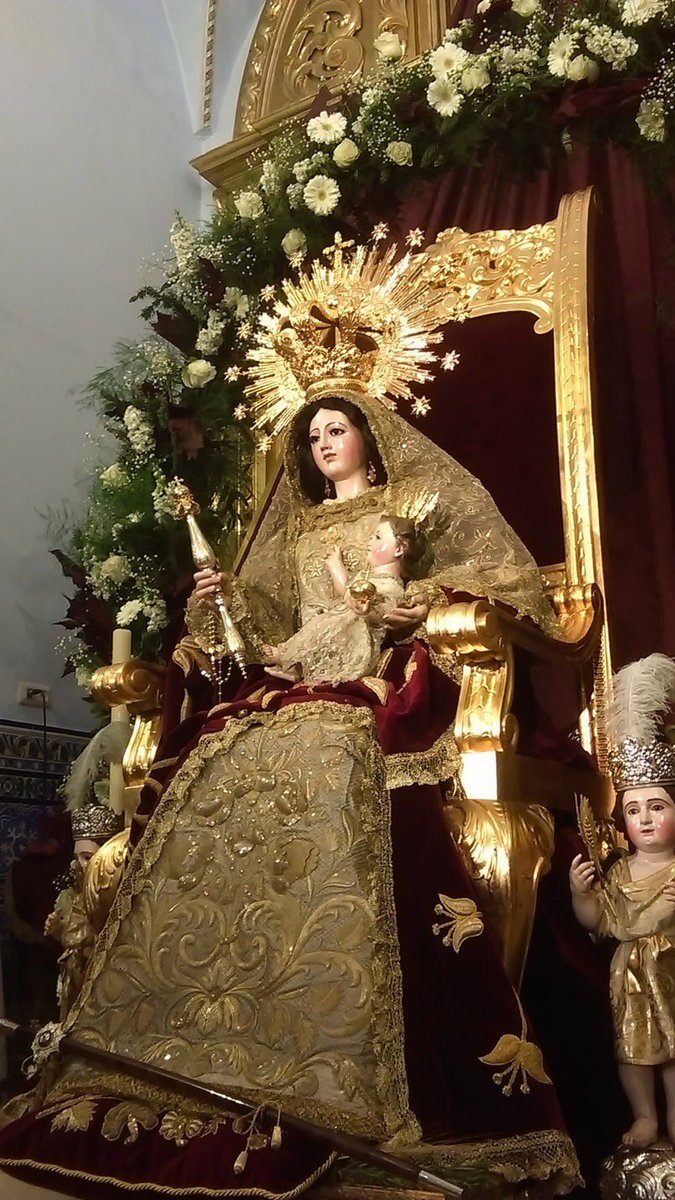 HdadConsolacion's tweet photo. Hoy a las 19:00 horas celebraremos la Eucaristía del Bautismo del Señor en nuestra Ermita.
Preside D. Antonio Romero.
La Virgen de Consolación Patrona de Carrión de los Céspedes se encuentra sedente en su trono de Reina, con motivo de la Solemnidad de la Epifanía del Señor. https://t.co/pItCeaIfuH