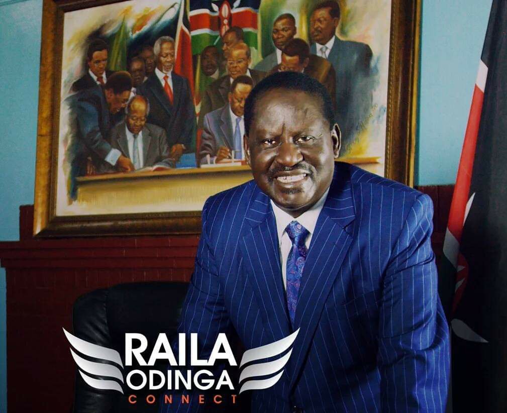 Raila Odinga is 74 but he looks 47. Happy birthday baba.  