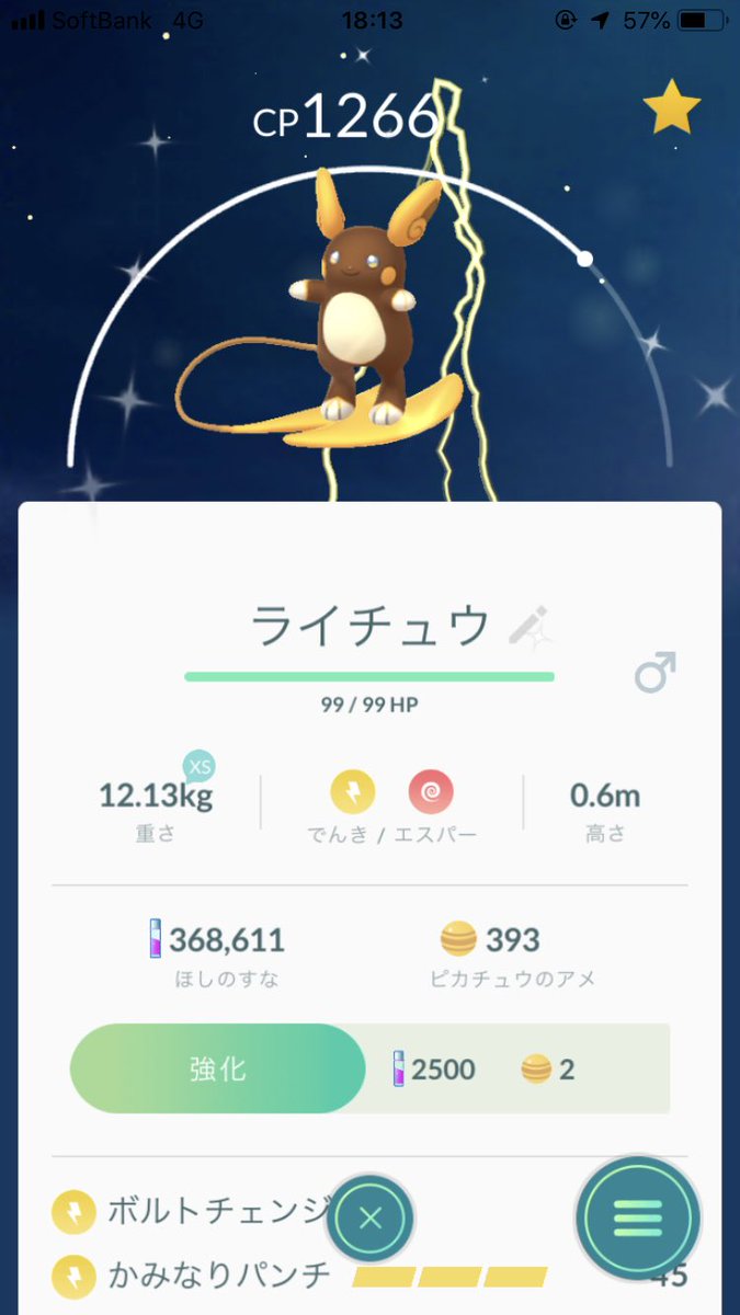 Haischlib アローラライチュウ色違い Ar Twitter Haischlib アローラライチュウ色違い Ar Twitter