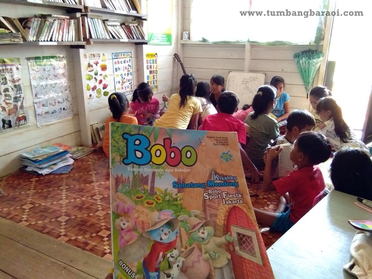 TBM_Baraoi's tweet photo. hai kakak pelanggan setia @majalah_bobo terimakasih sudah mendonasikan koleksinya untuk kami ya. Semoga sehat dan tambah rejekinya. https://t.co/ej9sAcuszj
