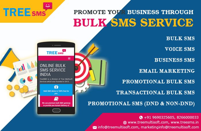 tree_sms's tweet image. The easiest way to promote your #Business is by #BulkSMS. We provide the #BulkSMS service throughout India at cheapest rates. 
#PromotionalBulksms #TransactionalBulksms #BusinessBulksms #Voicesms #SmsGateway
📩info@treemultisoft.com
☎️8266000033