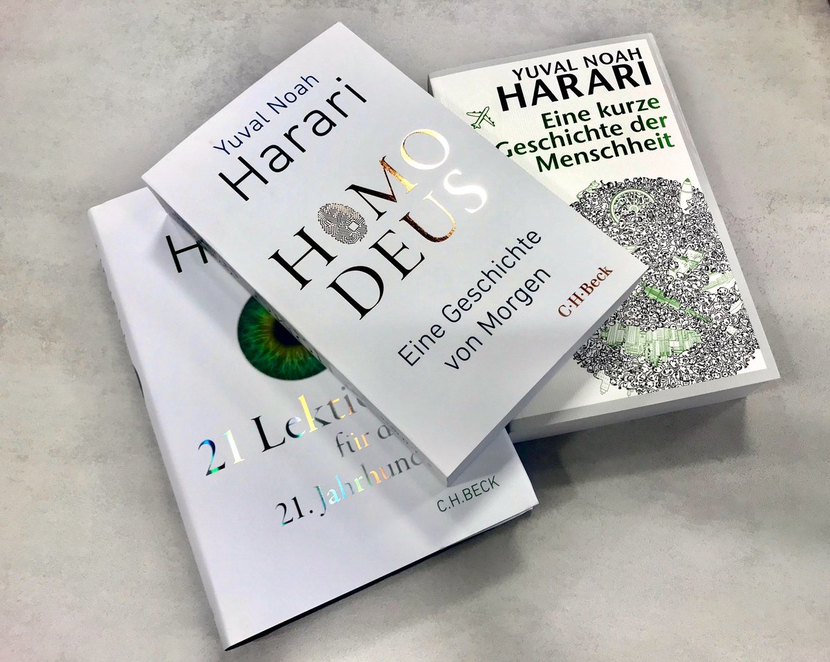 If you like to understand the future don't forget to look at the past. So we extended the Finnoq library with some more obligatory books, this time from the Israeli professor of history Yuval Noah Harari.
