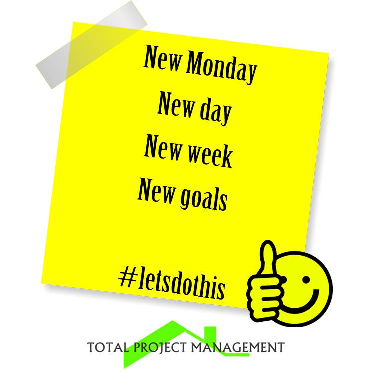 totalprojectman's tweet photo. New Monday
New day
New week
New goals

Make it a good one! https://t.co/oEfx0D9X1q