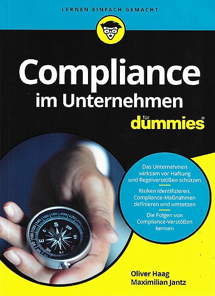 Eine wichtige Aufgabe auf der To-Do-Liste 2019 sollte das Umsetzen einer funktionierenden #Compliance-Strategie sein. 

Oliver Haag und Maximilian Jantz bieten mit „Compliance im Unternehmen für Dummies“ aus dem <a href="/WileyVCH/">Wiley-VCH</a> einen wertvollen Leitfaden.

bit.ly/2GWDcji