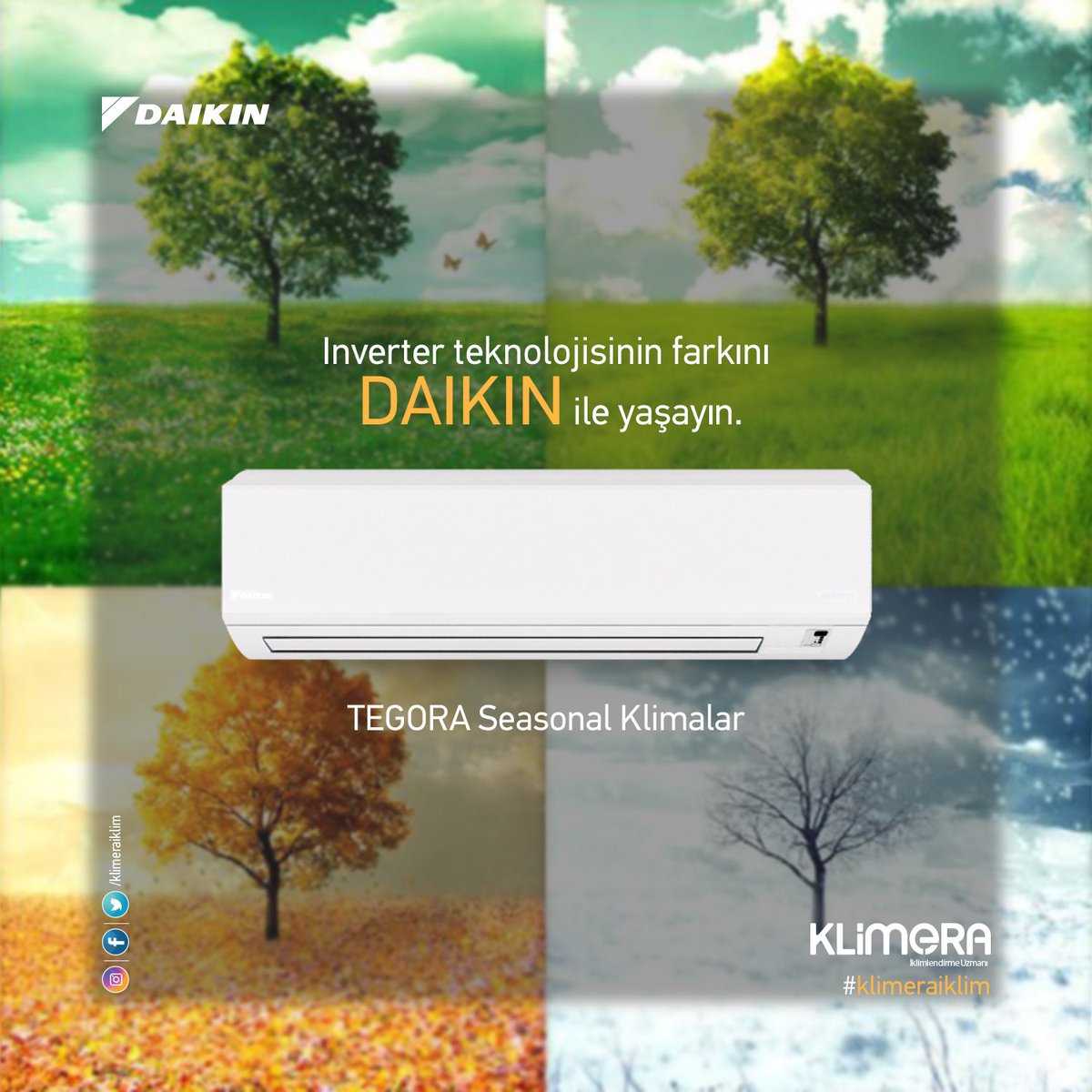 Daikin hep yanında..
#daikinklima #airconditioner #autumn #home #inverter #sıcak #soğuk #cold #hot #sonbahar #havalandırma #comfort #lifestyle #climate #klimera #iklimlendirmeuzmanı #klimeraiklim