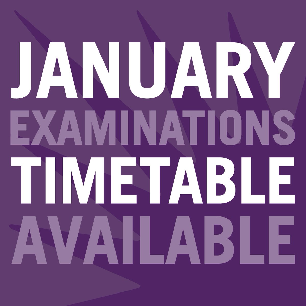 GatewayUoS's tweet image. Taking exams this January? Don&apos;t miss your spot! The examination timetable is available at my.sunderland.ac.uk/display/AS/Exa… #gatewayuos