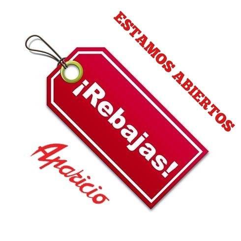 TyCAparicio's tweet photo. HOY LUNES, primer día de REBAJAS estamos ABIERTOS en nuestro horario habitual😉
#tycaparicio #ventaonline #compraonline #primerdiaderebajas #comenzamos #descuentos https://t.co/vjkiPLpmzE
