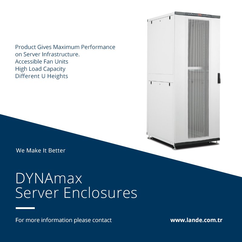 Lande Server Enclosures lande.com.tr

#server #enclosures #cabinet #dynamax #lande