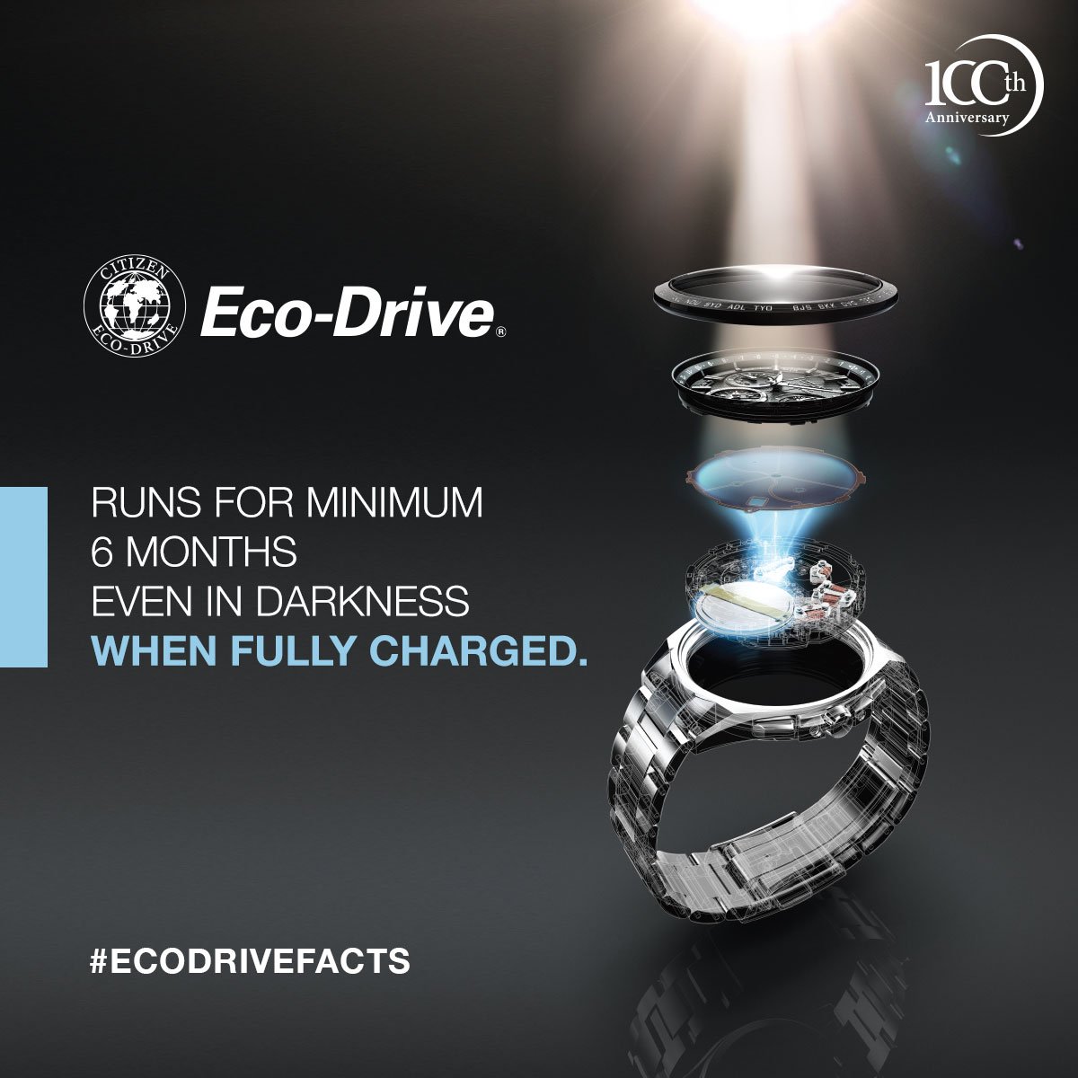 CitizenWatch_IN's tweet photo. https://t.co/LueFfiPpFj

#EcoDriveFact5 #Citizen #CitizenWatches #EcoDrive #BetterStartsNow #100YearsofCitizen #5YearsWarranty https://t.co/uUHO29l1jZ