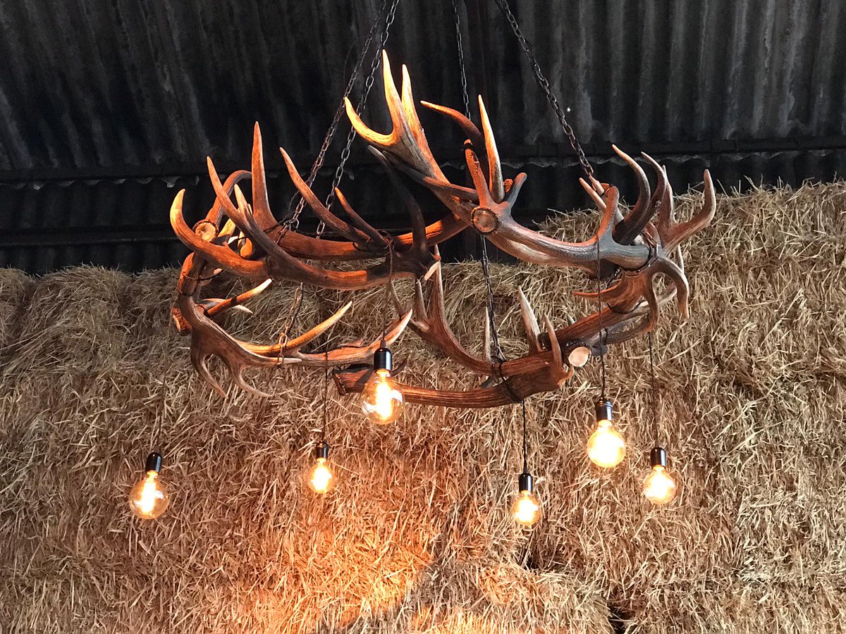 We had the first run out of our brand new Antler Chandelier this weekend at <a href="/OwenHouseBarn/">Owen House</a> Open Weekend! But don't worry if you missed it, they have the following open days booked in
8th January 2019 
10th January 2019
16th January 2019
5:30pm - 8.00pm