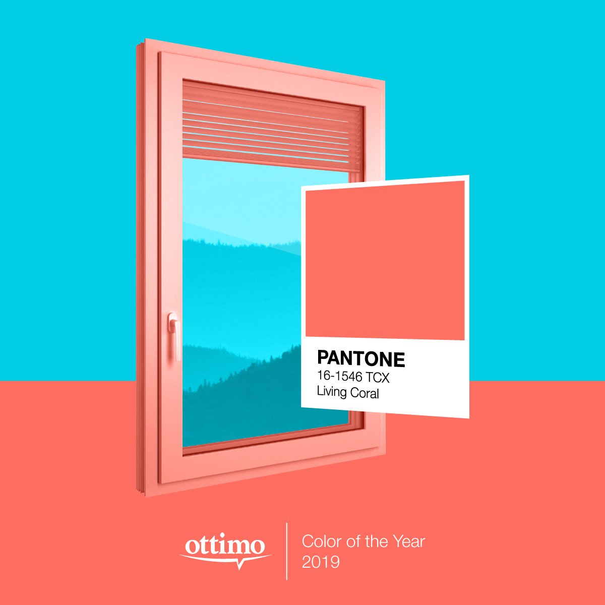 OttimoServizi's tweet photo. Vivace eppure delicato: Pantone Living Coral è il colore dell'anno 2019, una tonalità corallo piena di vitalità con un accenno dorato che infonde energia e ravviva con delicatezza. https://t.co/tUz0JTdRId