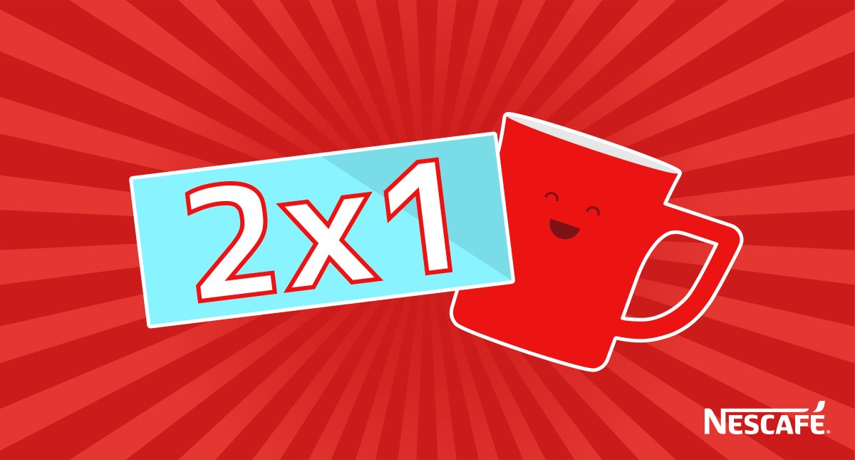 ¡ESTAMOS DE #REBAJAS! Haz RT y entra en el sorteo de 5 tazas rojas... si ganas 1, te regalamos 2 😀