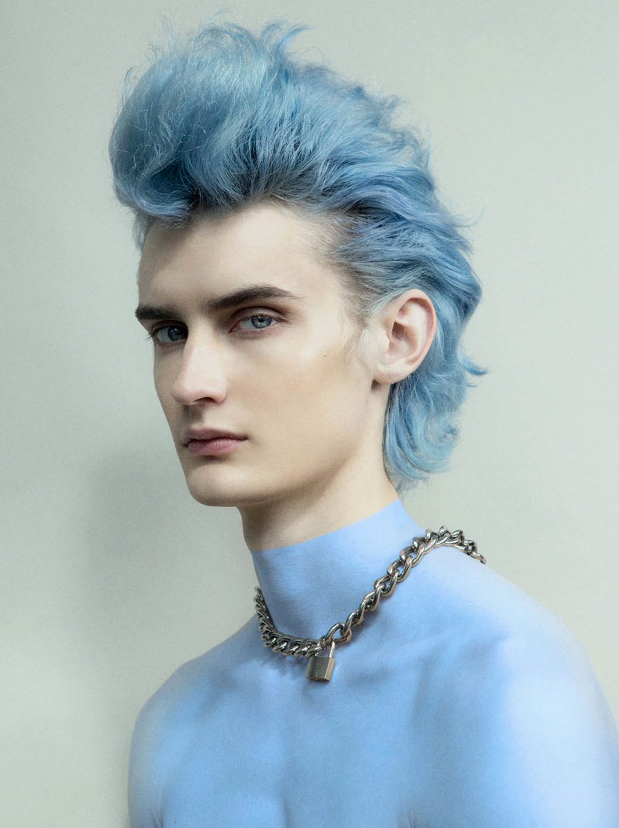 InfringeMag's tweet photo. Anyone else got the #MondayBlues ? #VivienLawson's pastel blue waves are captured by #MarkusLambert // View full editorial here https://t.co/iikp6RJTzs https://t.co/z1B2q3N95T